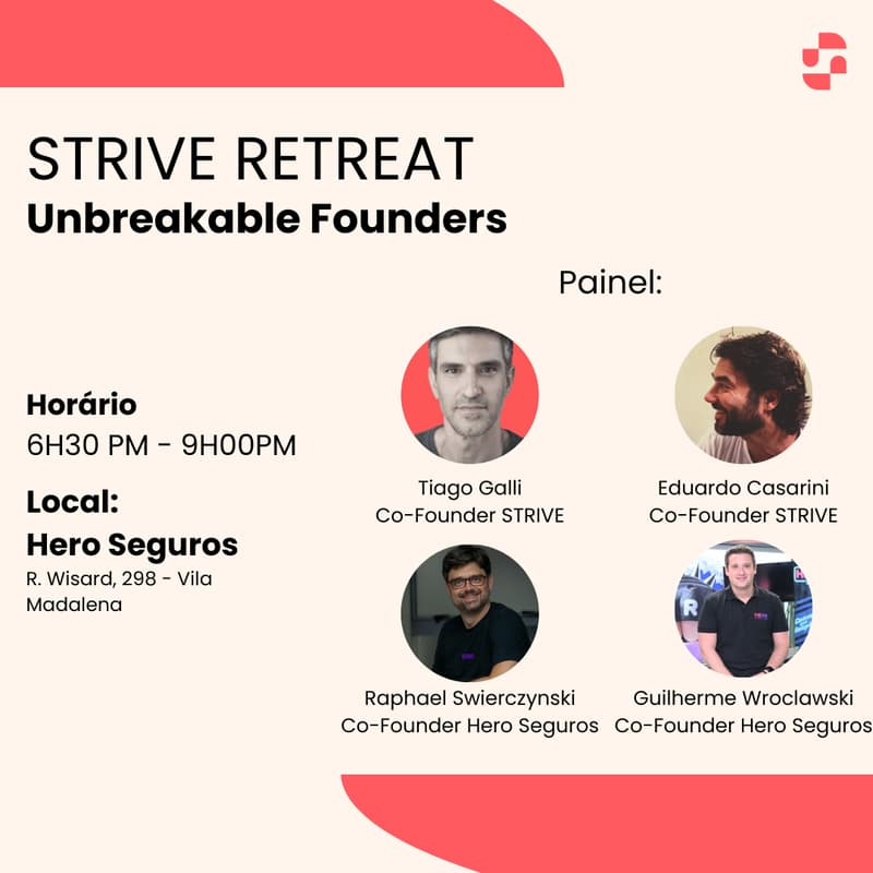 Cover Image for STRIVE Retreat - Unbreakable Founders