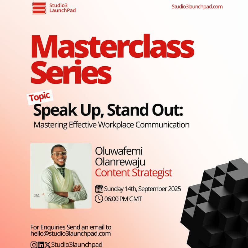 Cover Image for Speak Up, Stand Out: Mastering Effective Workplace Communication