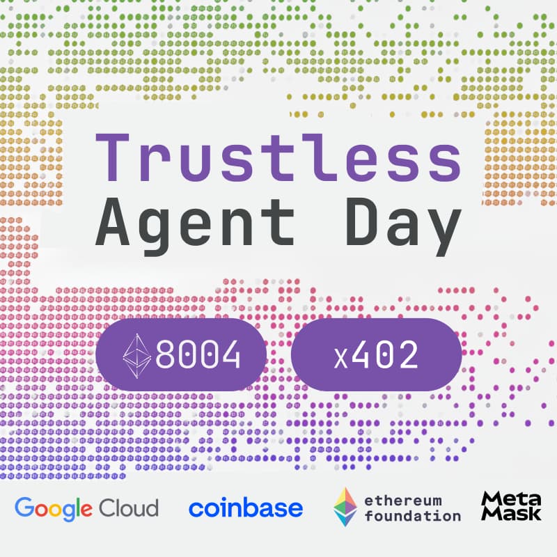 Cover Image for Trustless Agent Day (Yellow Pavilion, M2 Stage, La Rural - You Need A Devconnect Ticket!)