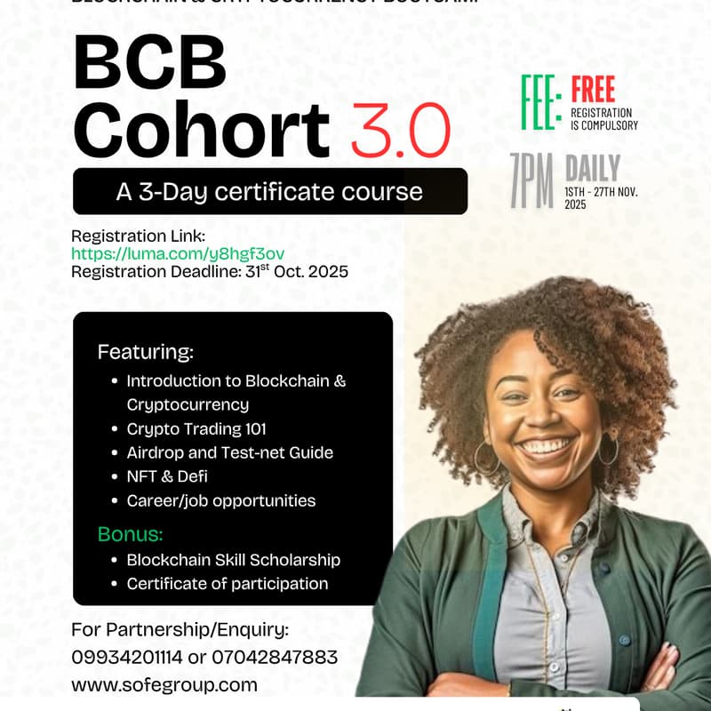 Cover Image for Blockchain & Cryptocurrecy Bootcamp.