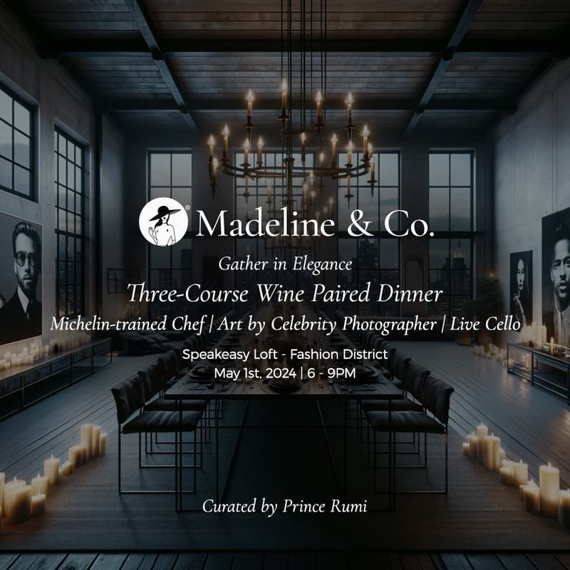 Cover Image for Founders + Investors Dinner Hosted by Madeline & Co. + Prince Rumi