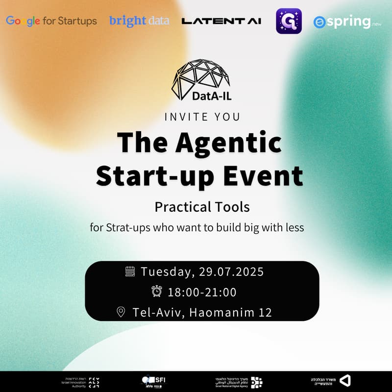 Cover Image for The Agentic Start-up Event