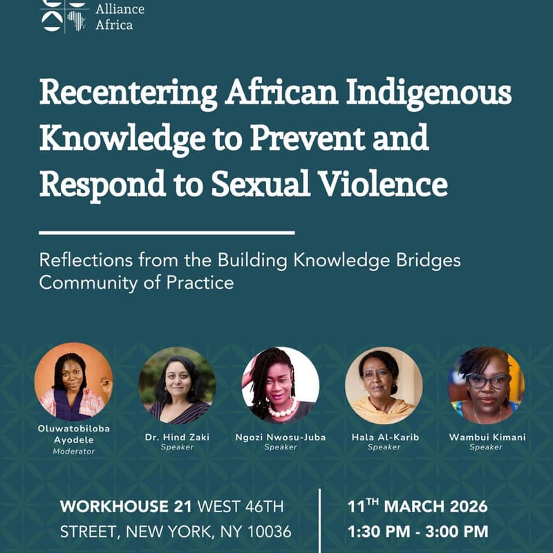 Cover Image for Recentering African Indigenous Knowledge to Prevent and Respond to Sexual Violence