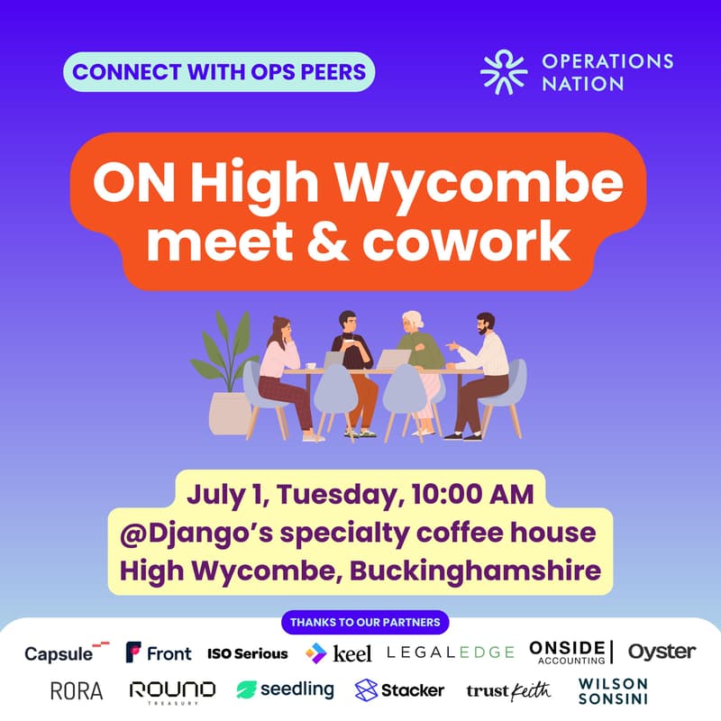 Cover Image for ON High Wycombe meet & coworking