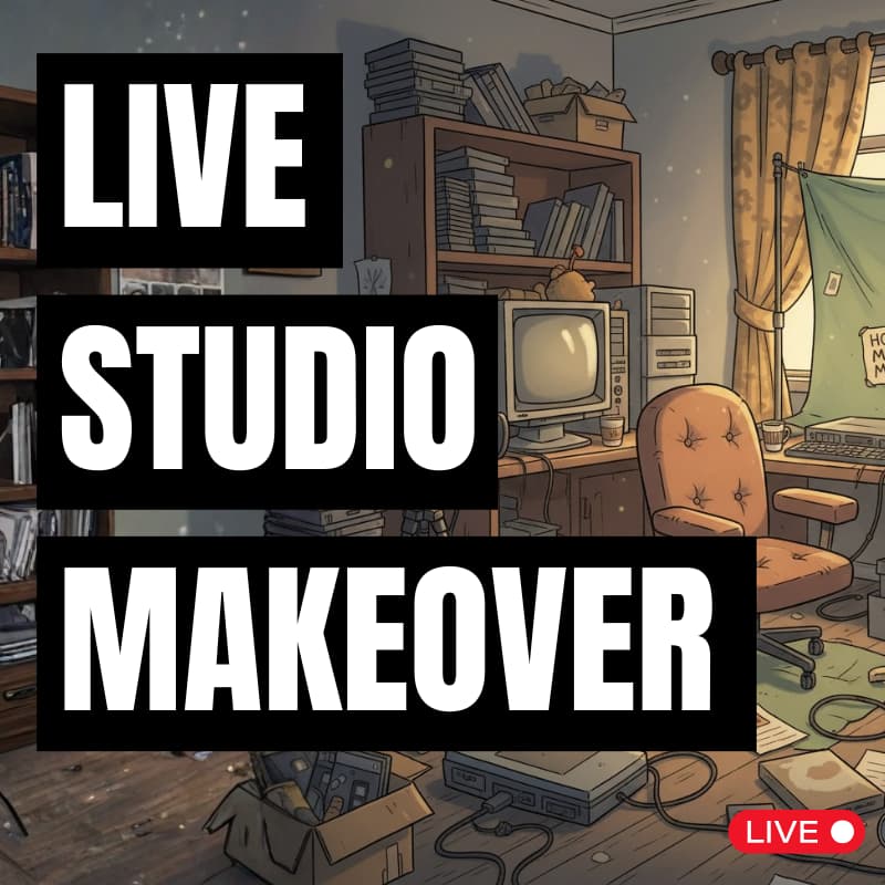 Cover Image for Tech Talk Thursday - Live Studio Makeover