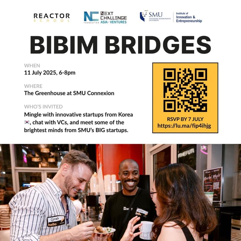 Cover Image for Bibim Bridges - Reactor School x Next Challenge Foundation Networking Night