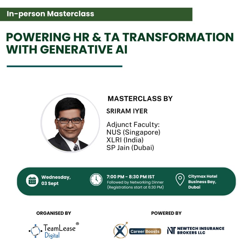 Cover Image for Powering HR & TA Transformation with Generative AI