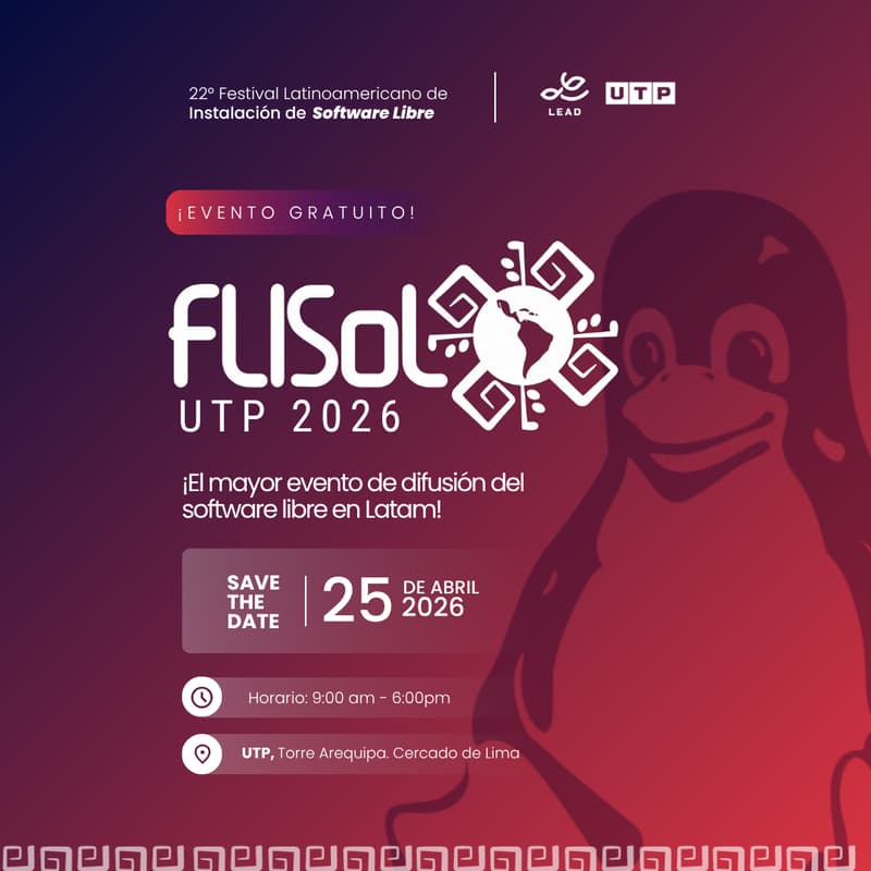 Cover Image for FLISoL UTP - 2026