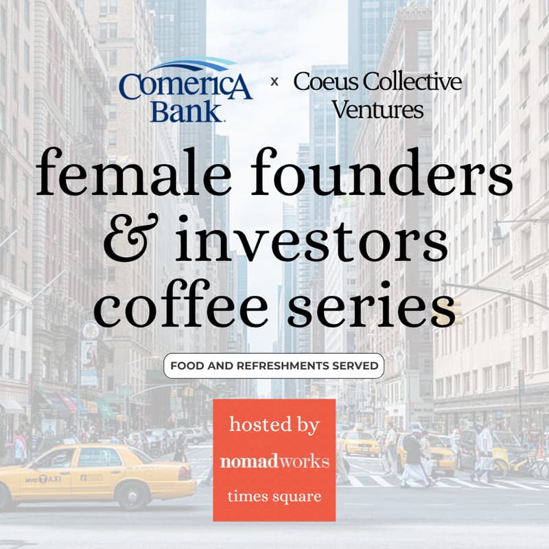 Cover Image for Female Founders & Investors Coffee Series