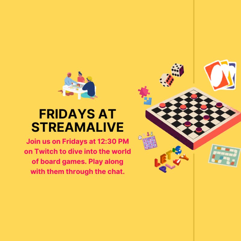 Cover Image for Fridays with StreamAlive