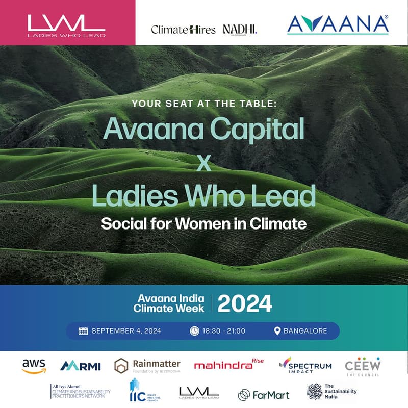 Cover Image for Avaana x LWL Social | Bengaluru | Day 1 | Avaana India Climate Week 2024