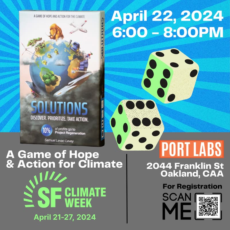 Cover Image for Solutions: The Game (A Game of Hope & Action for Climate)