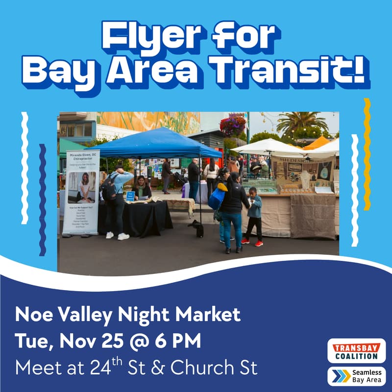 Cover Image for Flyering: Noe Valley Night Market