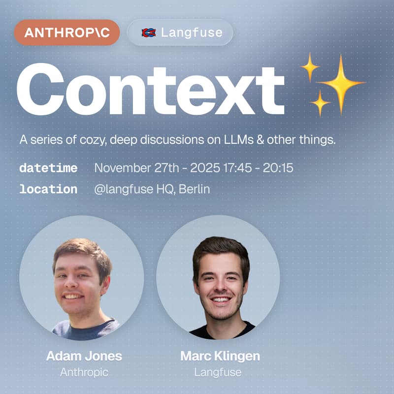 Cover Image for Langfuse Context with Adam Jones (MCP Tech Lead @ Anthropic)