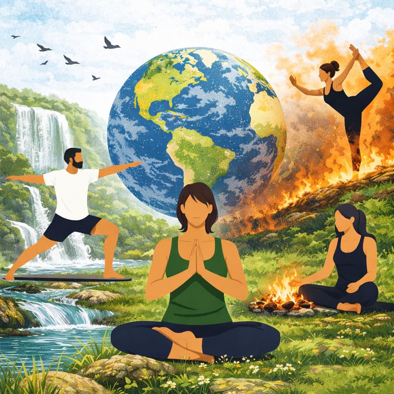 Cover Image for Climate Calm: An Earth-Inspired Yoga Practice