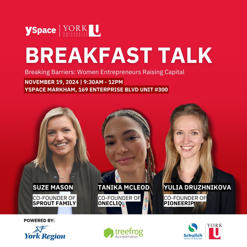 Cover Image for Breakfast Talk: Breaking Barriers: Women Entrepreneurs Raising Capital