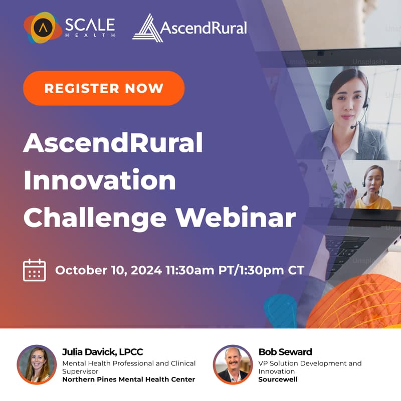 Cover Image for AscendRural Innovation Challenge Webinar