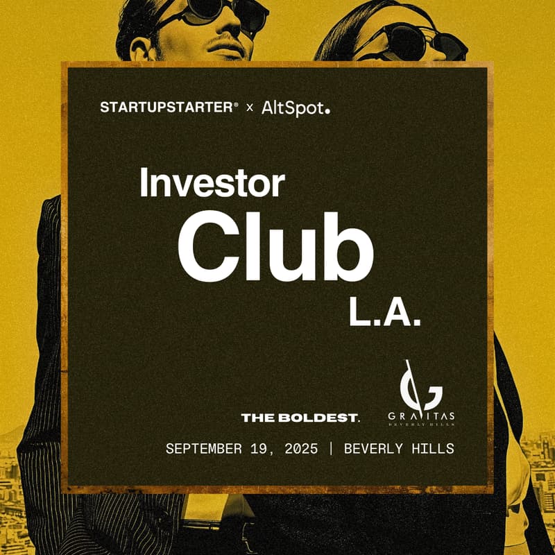 Cover Image for StartupStarter x The AltSpot | Investor Club L.A.