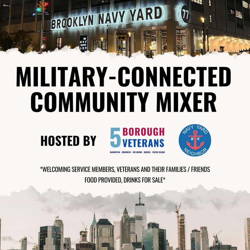 Cover Image for Military-Connected Community Mixer