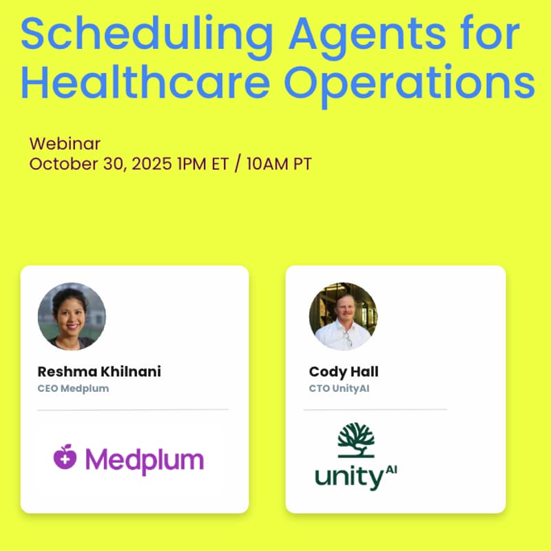 Cover Image for Scheduling Agents for Healthcare Operations