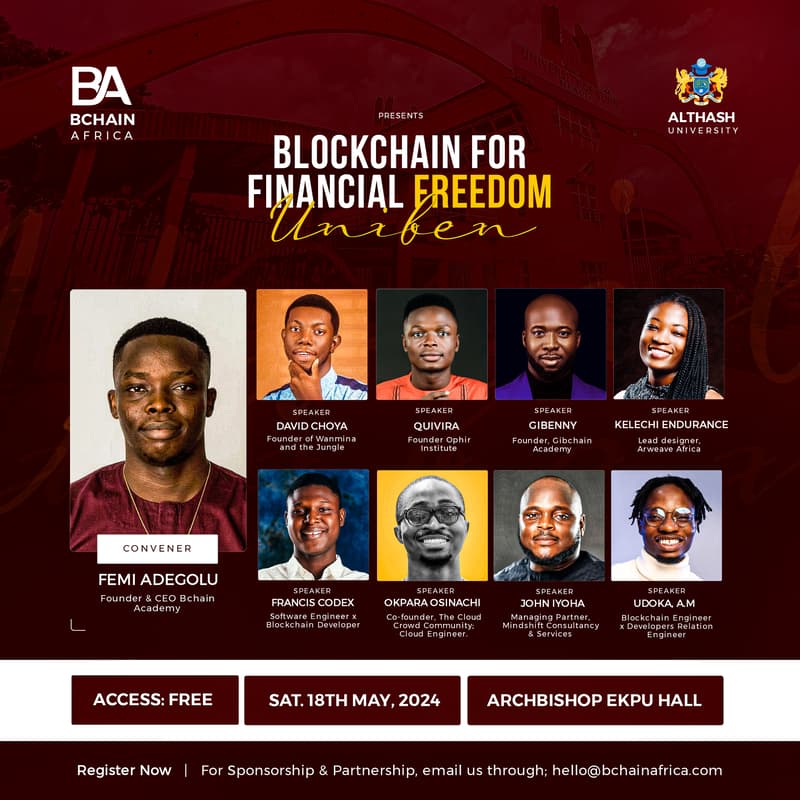 Cover Image for Blockchain For Financial Freedom