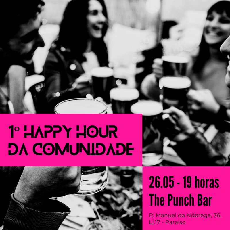 Cover Image for 1° Happy Hour - Comunidade Disruptivos