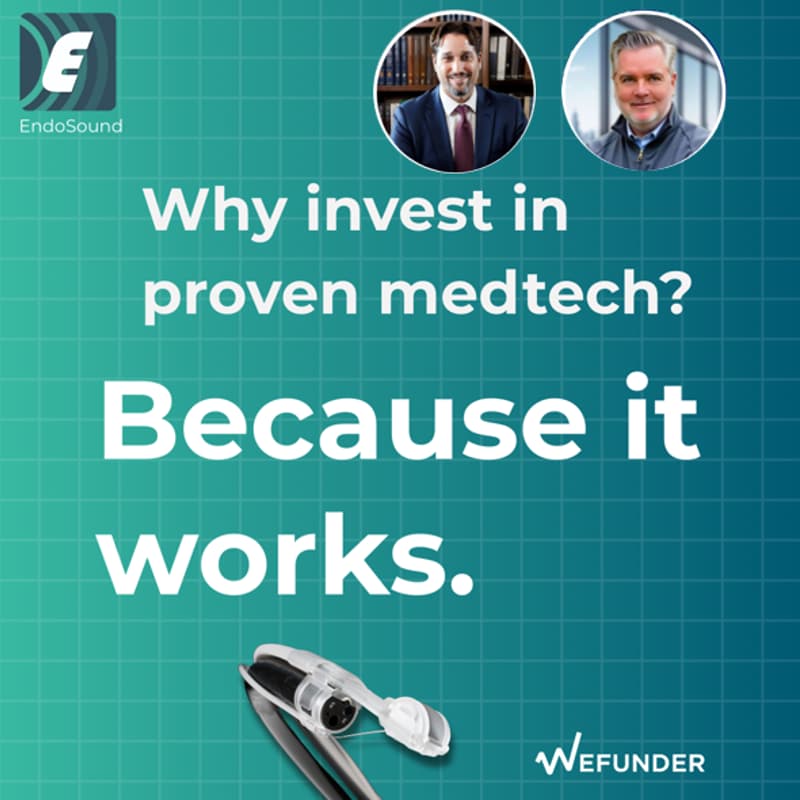 Cover Image for Inside the EndoSound Investment: Lead Investor and EVS User, led by CEO, reveal their perspectives.