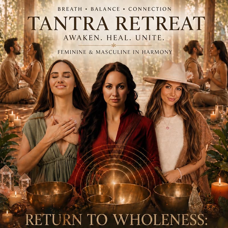 Cover Image for SATURDAY, MAY 23 TANTRA RETREAT: RETURN TO WHOLENESS