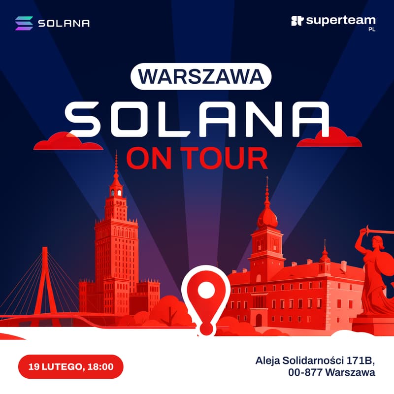 Cover Image for Solana on Tour: Warszawa