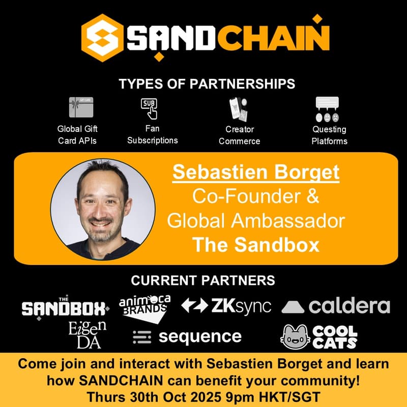 Cover Image for SANDChain Workshop