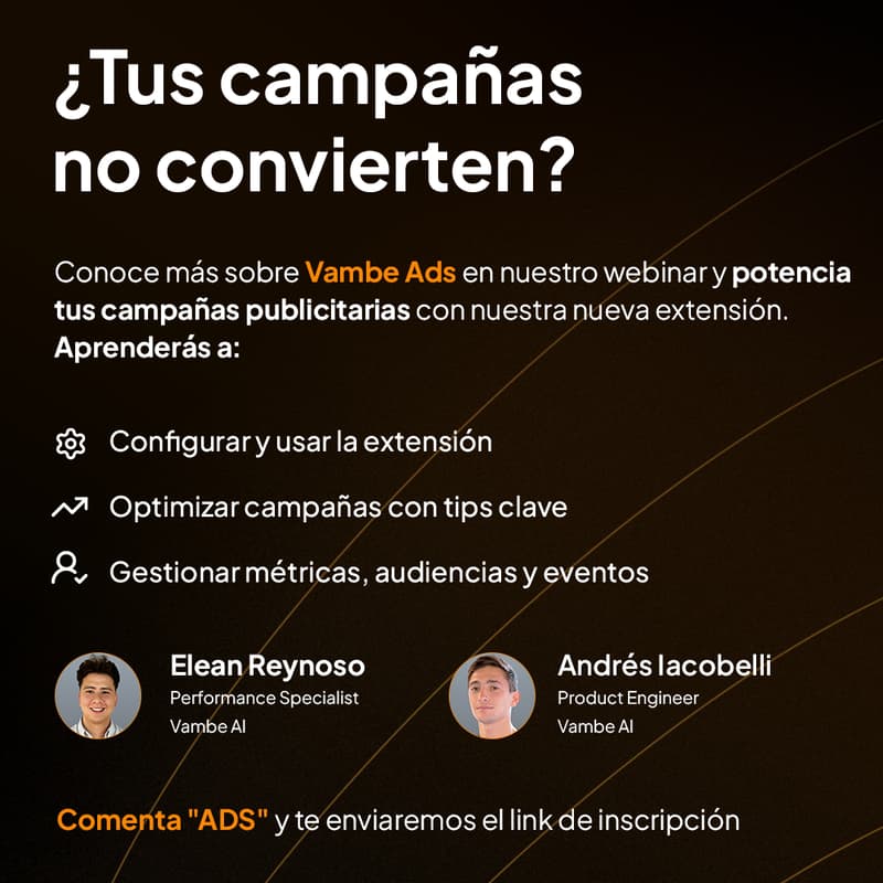 Cover Image for Webinar Vambe ads