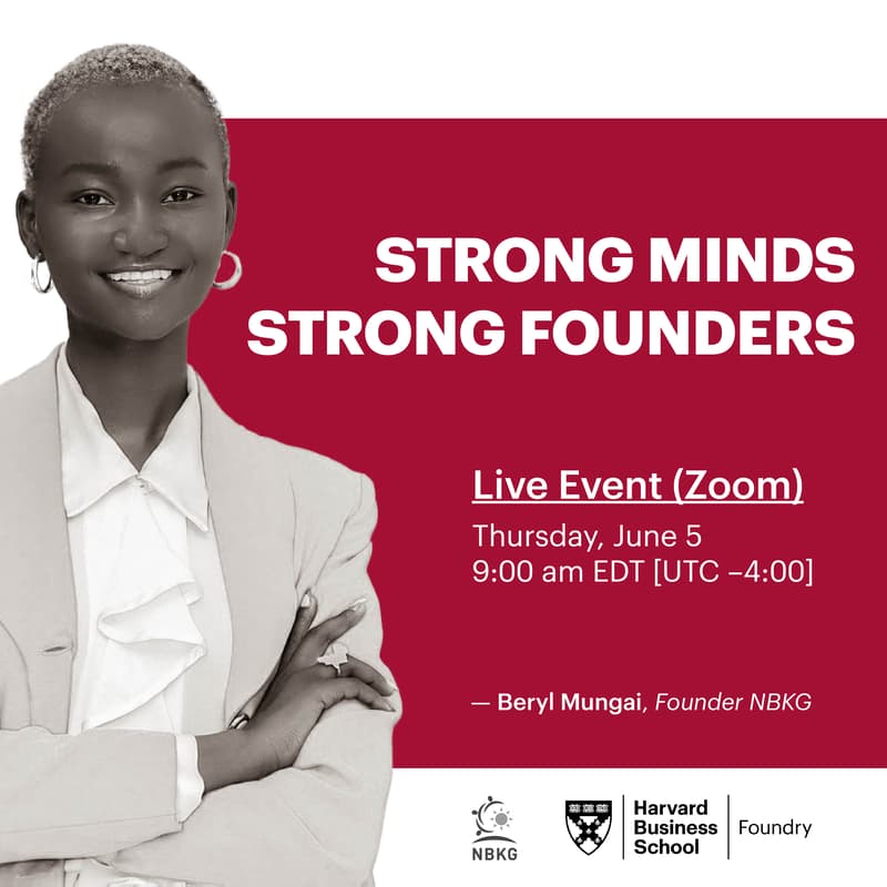 Cover Image for Strong Minds Strong Founders