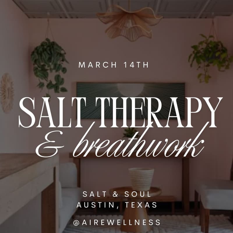Cover Image for Salt Therapy & Breathwork