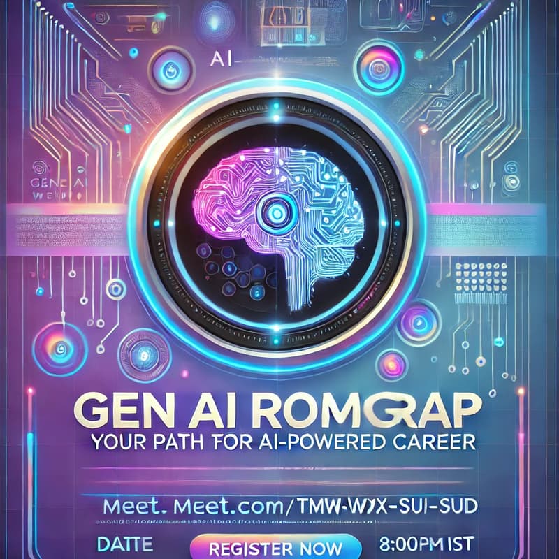 Cover Image for Gen AI Roadmap: Your Path to an AI-Powered Career