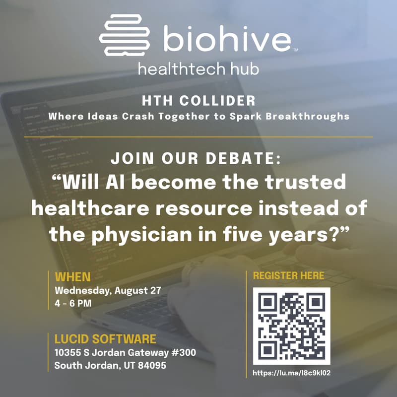 Cover Image for BioHive HTH debates collision of AI in Health Tech