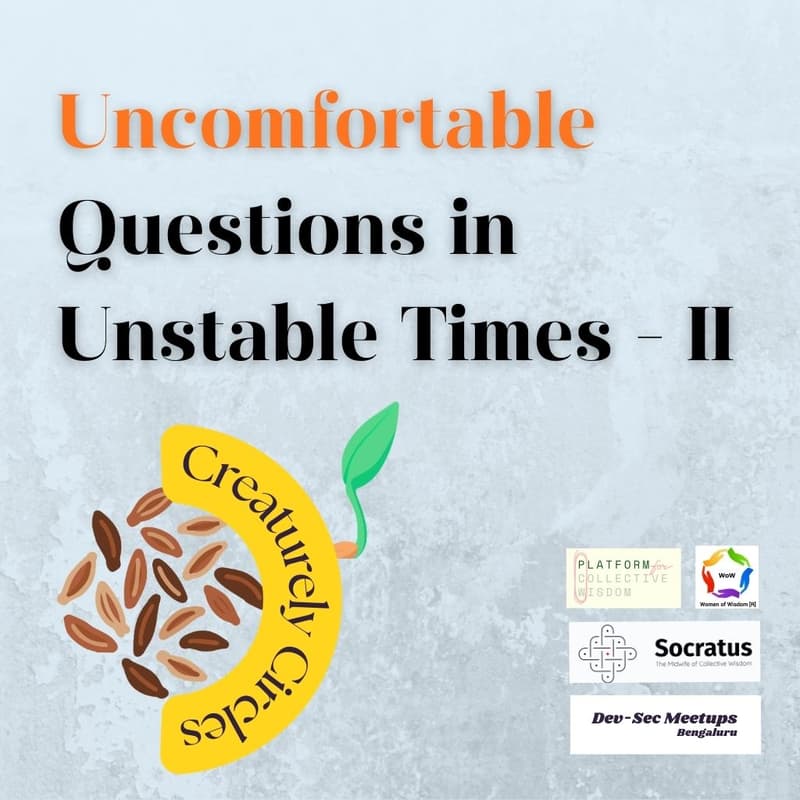 Cover Image for Creaturely Circles: Uncomfortable Questions in Unstable Times - II