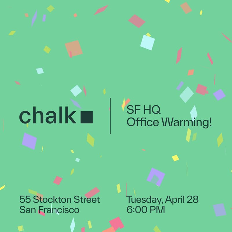 Cover Image for Chalk HQ Office Warming Party!