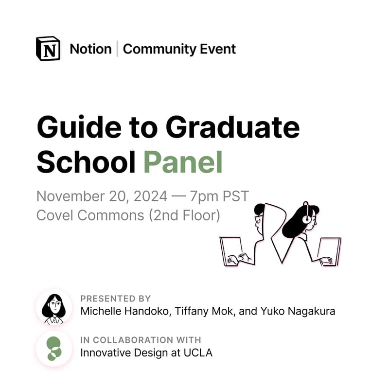 Cover Image for Guide to Graduate School w/ Notion