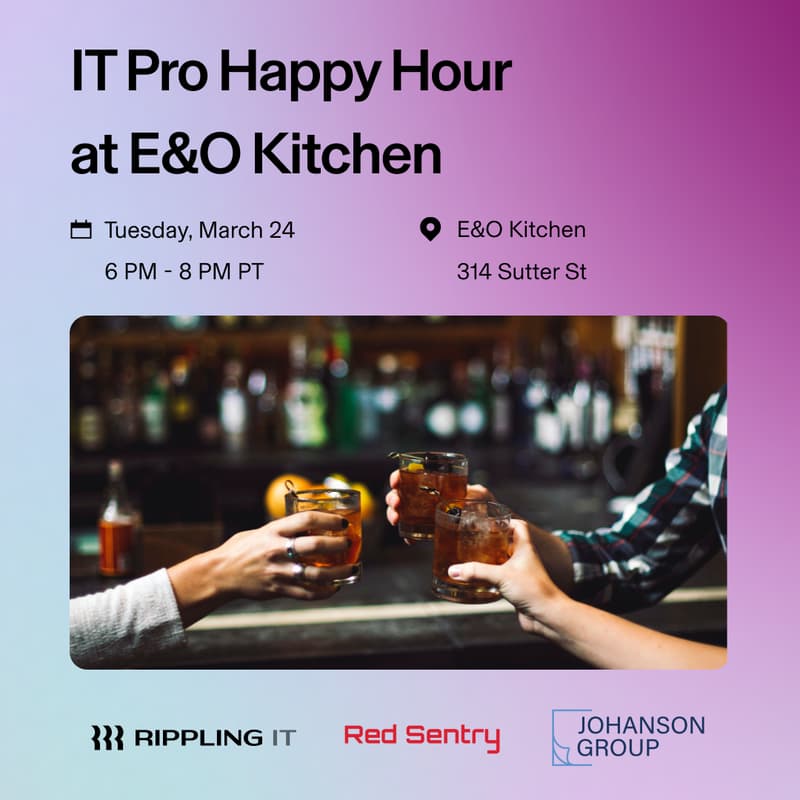 Cover Image for IT Pro Happy Hour at E&O