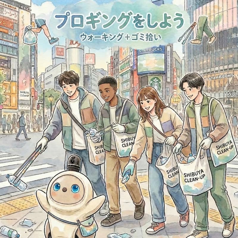 Cover Image for AI木曜会_第4回みんなでプロギングしよう@代々木公園