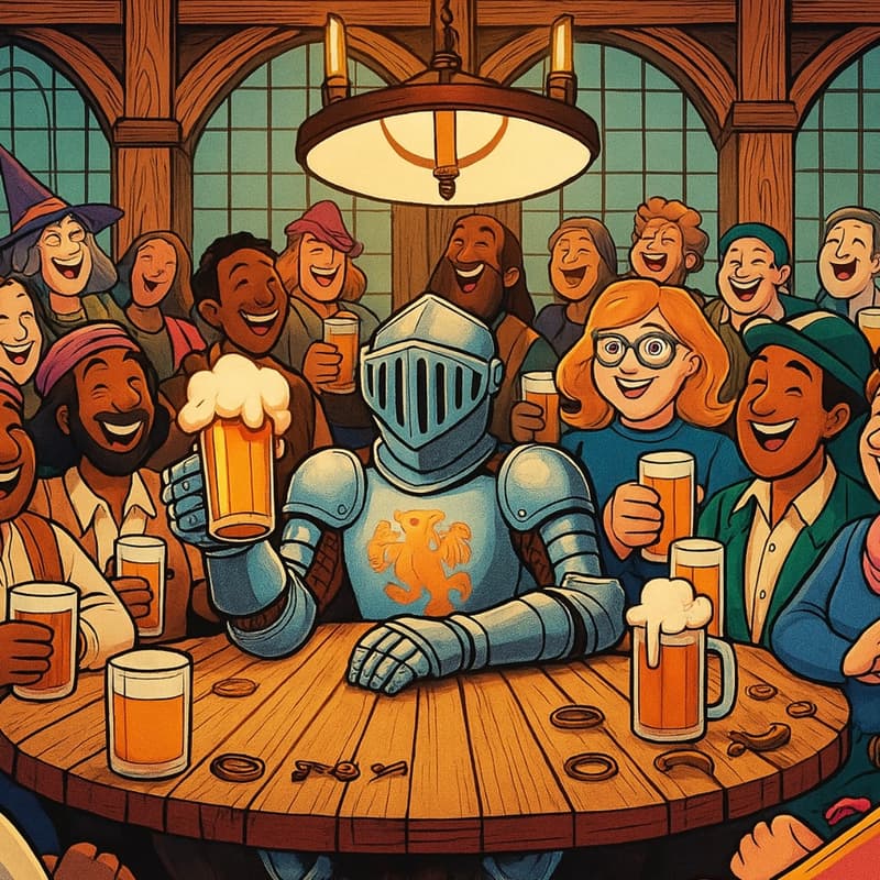 Cover Image for One Knight at the Pub January 2026 (with special guest Michele Hansen)