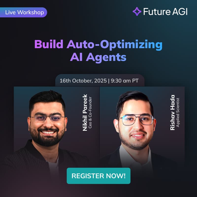 Cover Image for Build Self-Optimizing AI Agents: Live Workshop