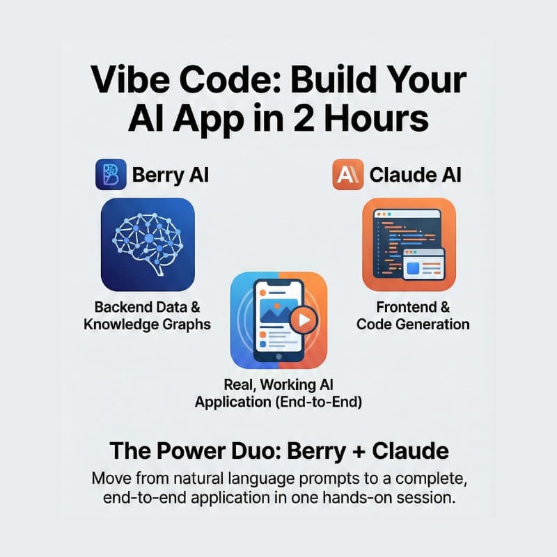 Cover Image for Vibe Code: Build an AI App in 2 Hours (Berry x Claude)