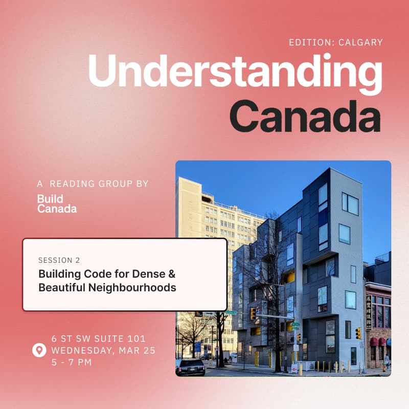 Cover Image for Build Canada: Calgary Chapter Reading Group