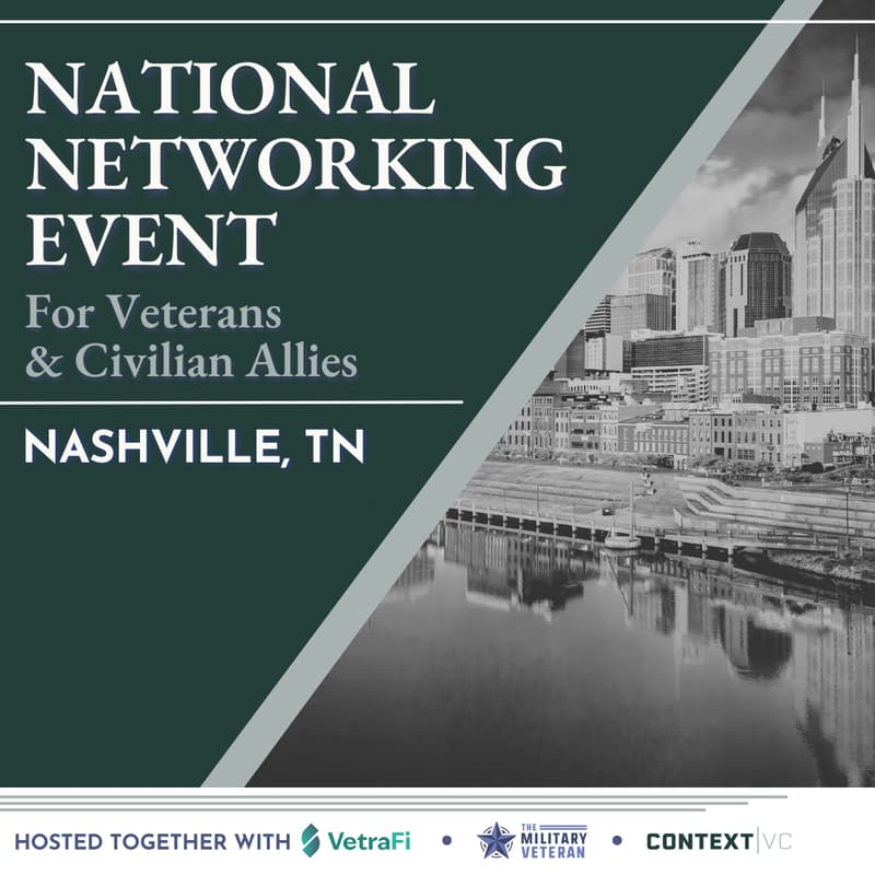 Cover Image for National Networking Event for Military Veteran & Civilian Allies