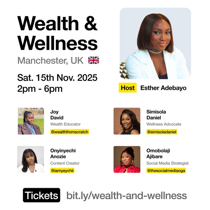 Cover Image for Wealth & Wellness, Manchester