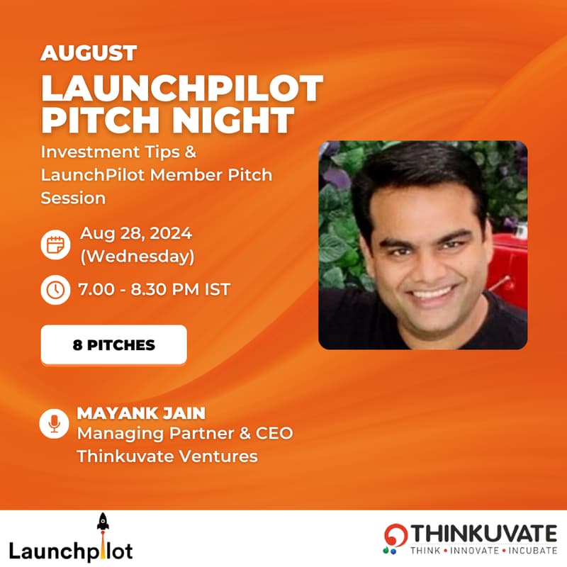 Cover Image for Launchpilot August Pitch Night
