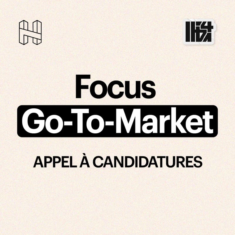 Cover Image for Focus Go-To-Market : un accompagnement sur 3 jours pour votre start-up