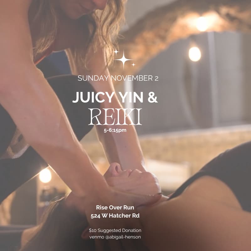 Cover Image for Donation-Based Juicy Yin & Reiki