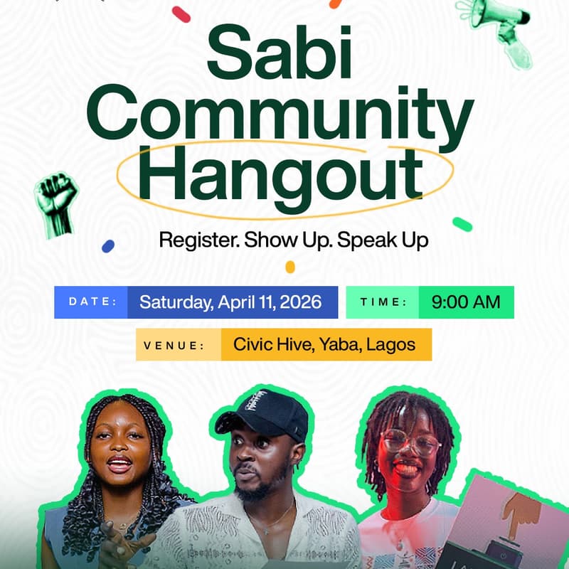 Cover Image for Sabi Community Hangout: Yaba Edition